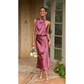Sleeveless Halter Neck Dress Summer Fashion Temperament Evening Dresses for Women Clothing