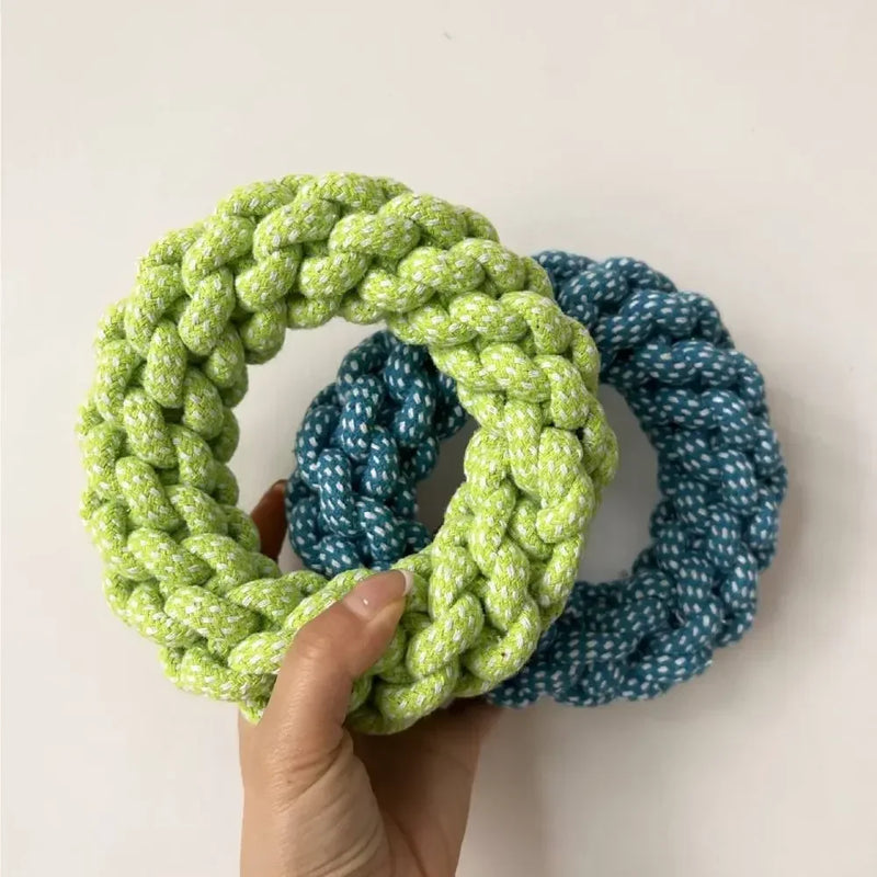 Pet Dog Rope Toy Durable Bite Resistant Pet Toys for Medium Large Dogs Golden Retriever Pitbull Labrador Supplies